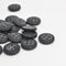 Button - Mottled Classic #3 ‘Liquorice Pastille’ - 15mm